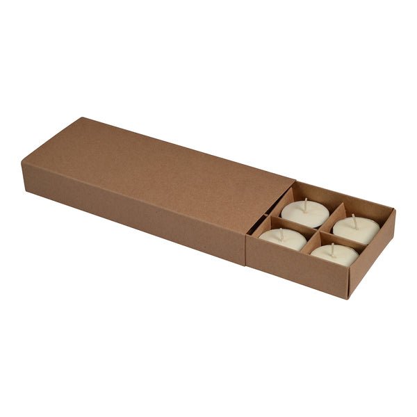 Tealight Candle Boxes for 10 Candles - Paperboard - PackQueen