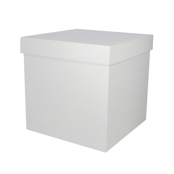 Two Piece Square Cardboard Gift Box 300mm Cube - PackQueen
