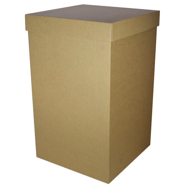 Two Piece Square Cardboard Gift Box 500mm High - PackQueen