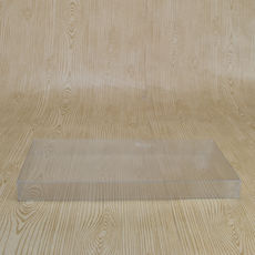 Clear Plastic Box 225 (Base & Lid) - 225 x 115 x 20 mm