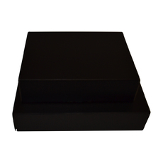 Large Gourmet Hamper Gift Box without Window 25128 - Kraft Black (Insert sold separately) (MTO)
