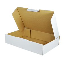 SAMPLE - B Flute - Medium Post Box for 3kg Post Satchel - Kraft White