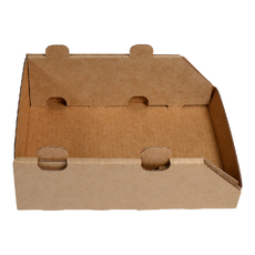 Mini Stackable Storage & Bin Box 29990 - Kraft Brown E Flute