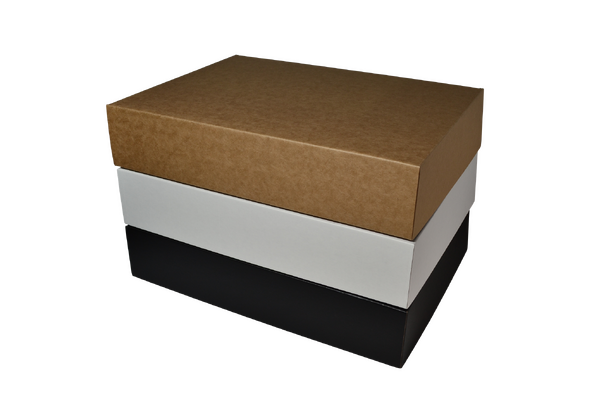 One Piece Mailing Gift Box 28657 - Suits 12 Donuts - Kraft Brown (MTO)