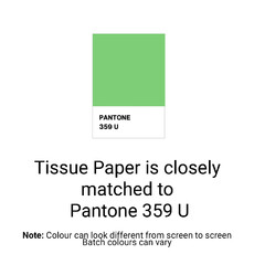 DISCONTINUED Lime Green Tissue Paper - 500 x 750mm (Bulk 480 Sheets)
