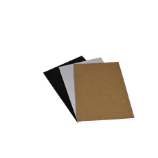 SAMPLE A3 Cardboard Sheet (297mm x 420mm x 1.5mm) - Kraft White