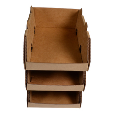 SAMPLE - Mini Stackable Storage & Bin Box 29990 - Kraft Brown