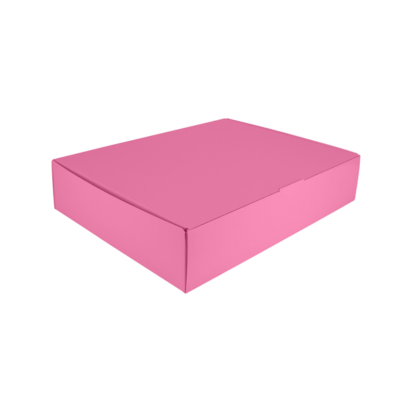 One Piece Cardboard Box 16872 [12 Donut & Cake] - Premium Matt Baby Pink (White Inside) (MTO)
