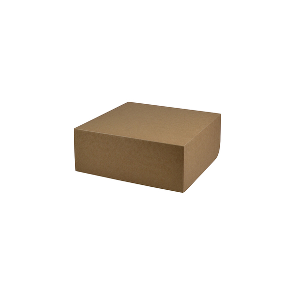 One Piece Mailing Gift Box 23404 with Full Depth Lid - Kraft Brown (MTO)