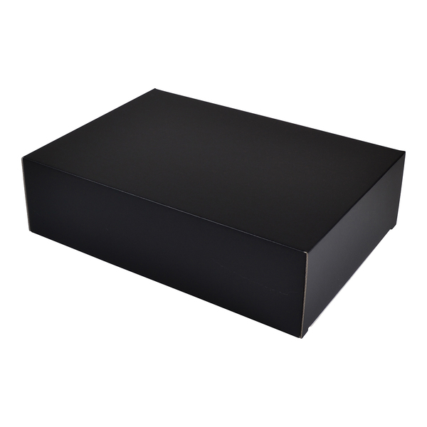 Large Gourmet Hamper Gift Box without Window 25128 - Matt Black (Insert sold separately) (MTO)
