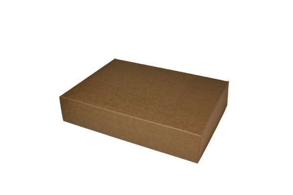 One Piece Mailing Gift Box 28657 - Suits 12 Donuts - Kraft Brown (MTO)