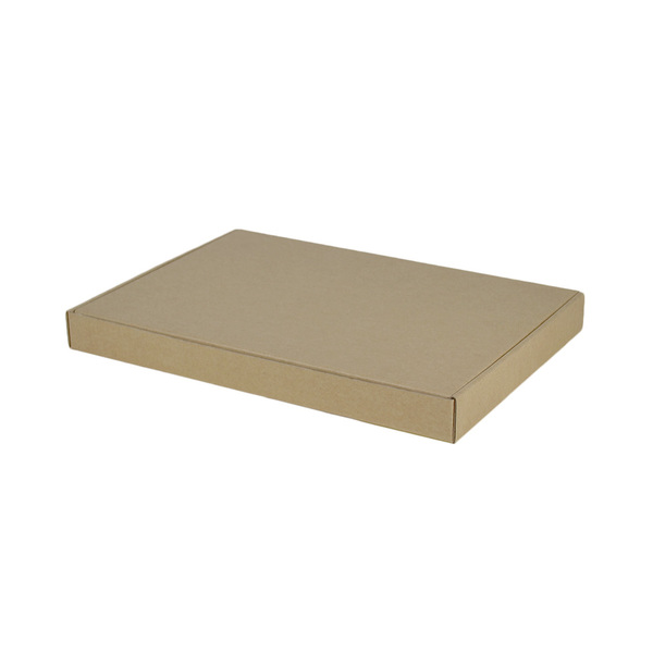 A4 Oversized One Piece Gift Box - Brown Cardboard (Brown Inside) (MTO)