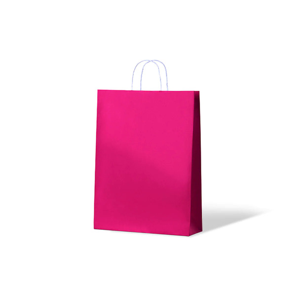 Midi Carnival Paper Gift Bag - Pink - 250 PACK