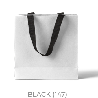 Gift bag with black cotton handle