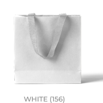 Gift bag with white cotton handle