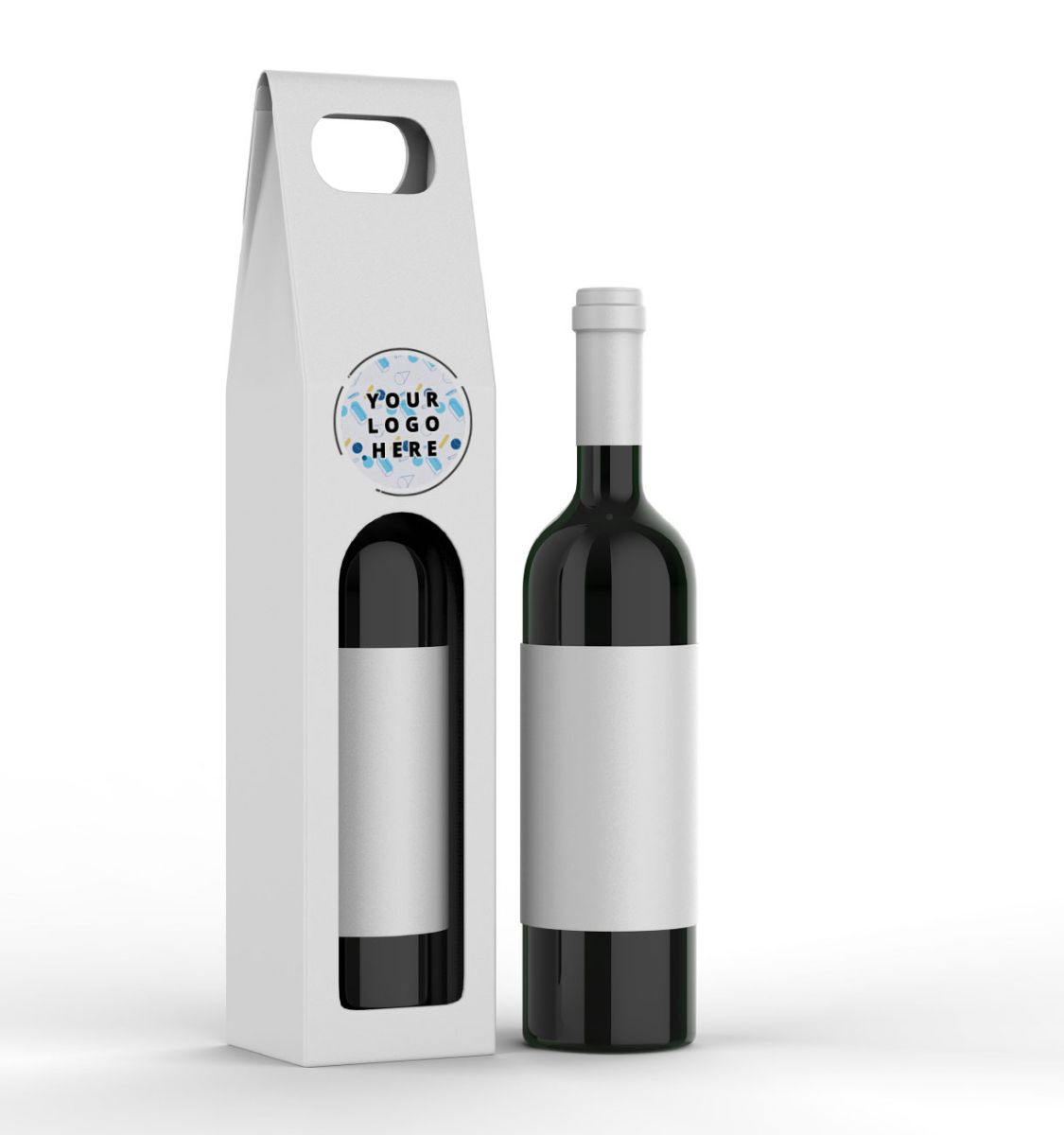 An image of a WINE PACKAGING box