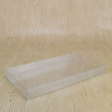 Clear Plastic Box 225 (Base & Lid) - 225 x 115 x 20 mm