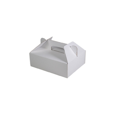 Large Food Delivery Box 24685 - Kraft White (MTO)