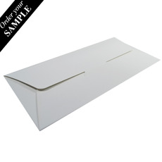 SAMPLE - DL Gift Voucher Pouch - Smooth White Paperboard (285gsm)