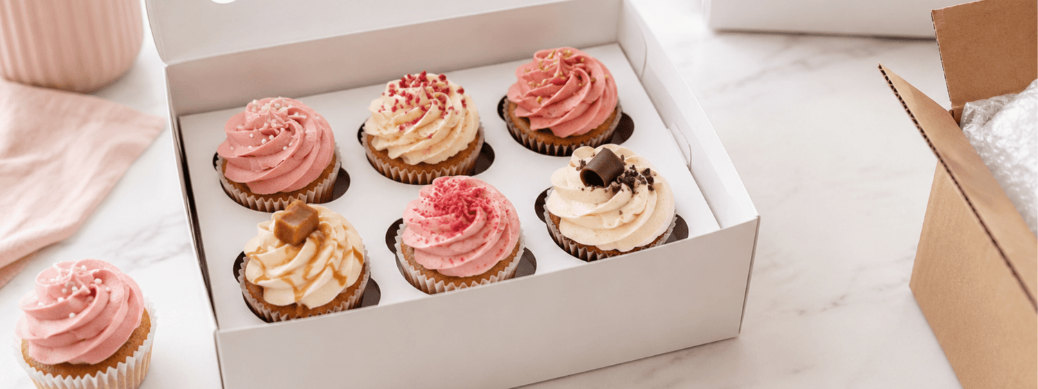 Cupcake Packaging That Travels: How to Ship and Display Without Losing the Wow - PackQueen