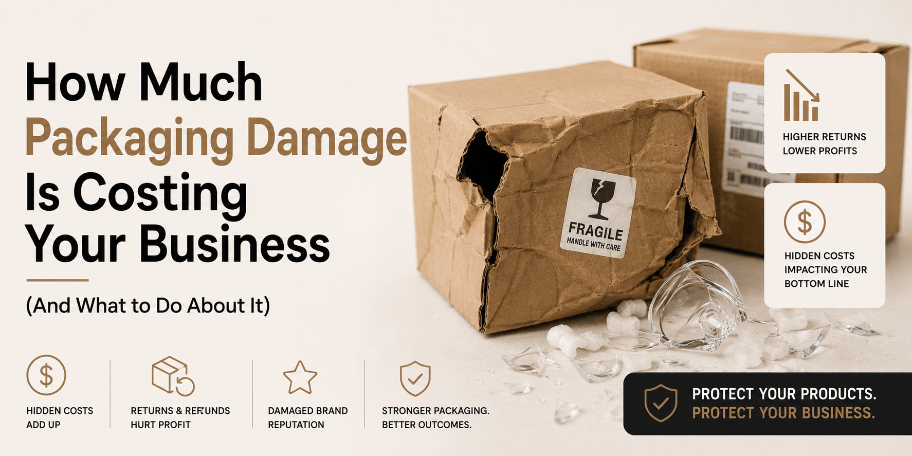 How Much Packaging Damage Is Costing Your Business (And What to Do About It) - PackQueen