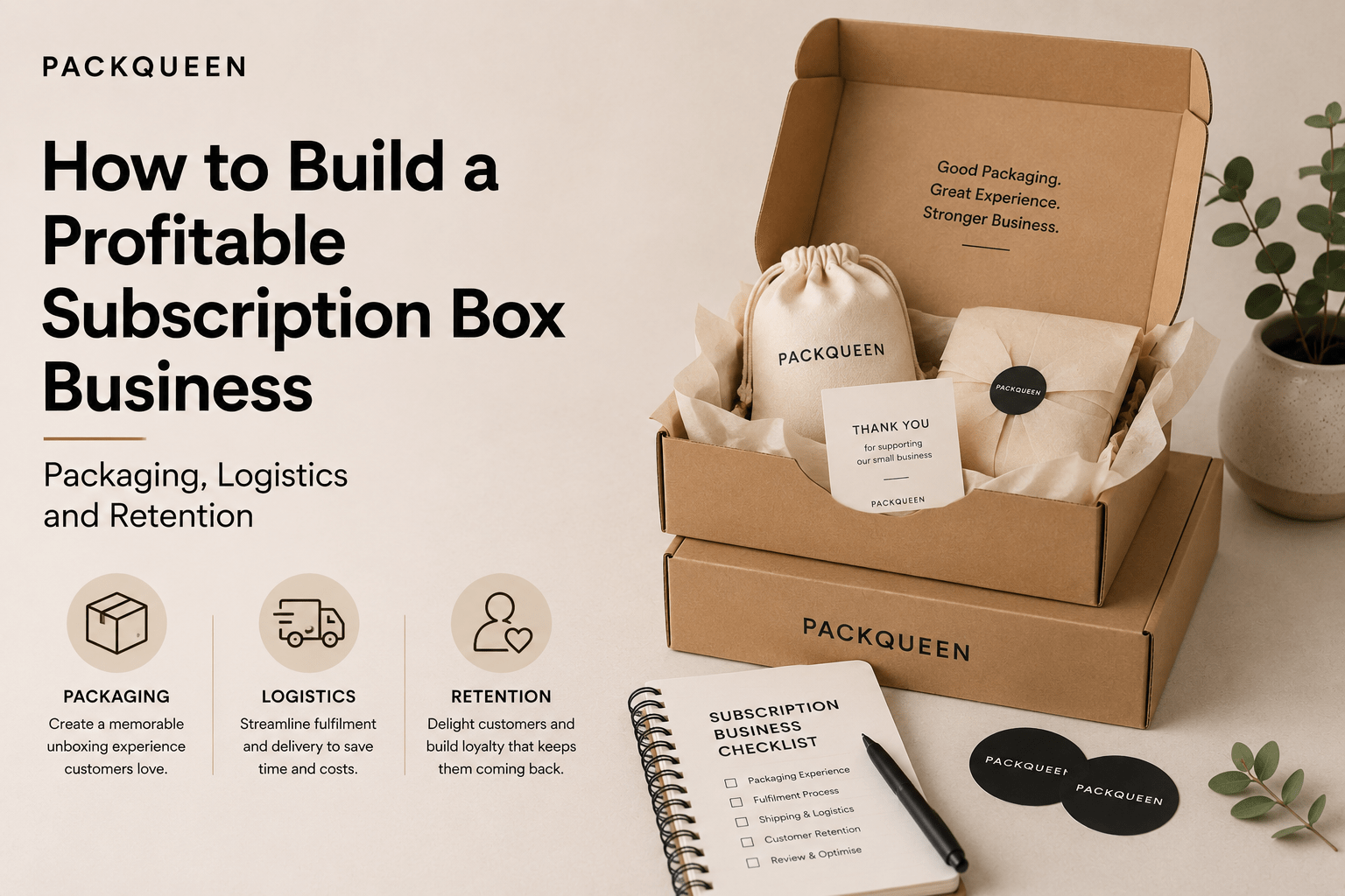 How to Build a Profitable Subscription Box Business: Packaging, Logistics and Retention - PackQueen