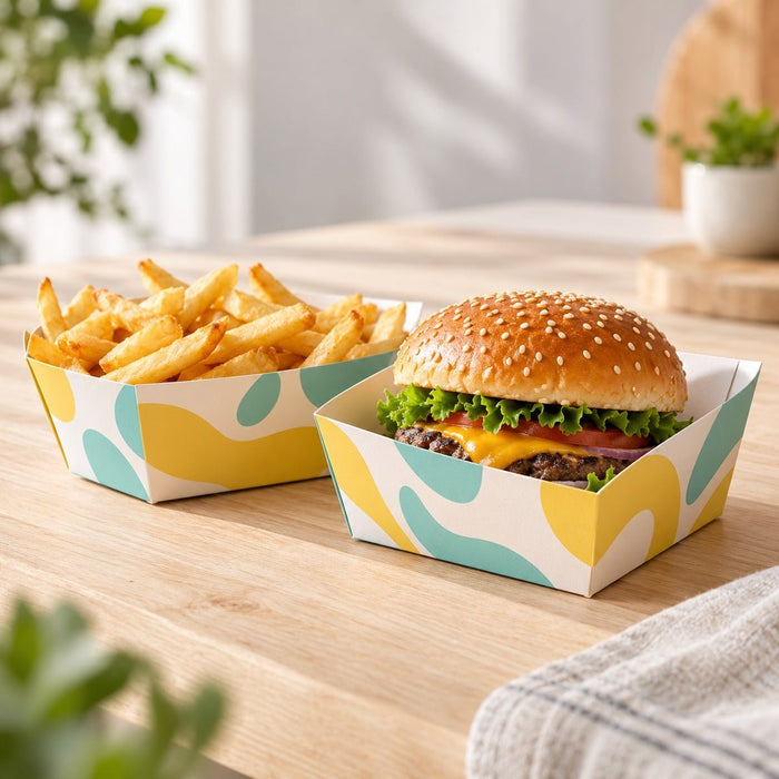 Custom Printed Food Trays
