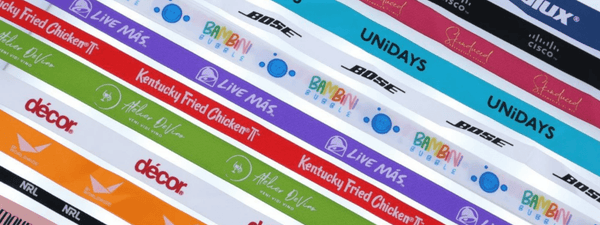 Custom printed ribbon