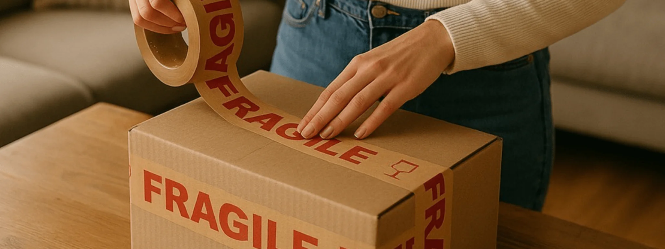 Kraft Paper Packaging Tape - PackQueen