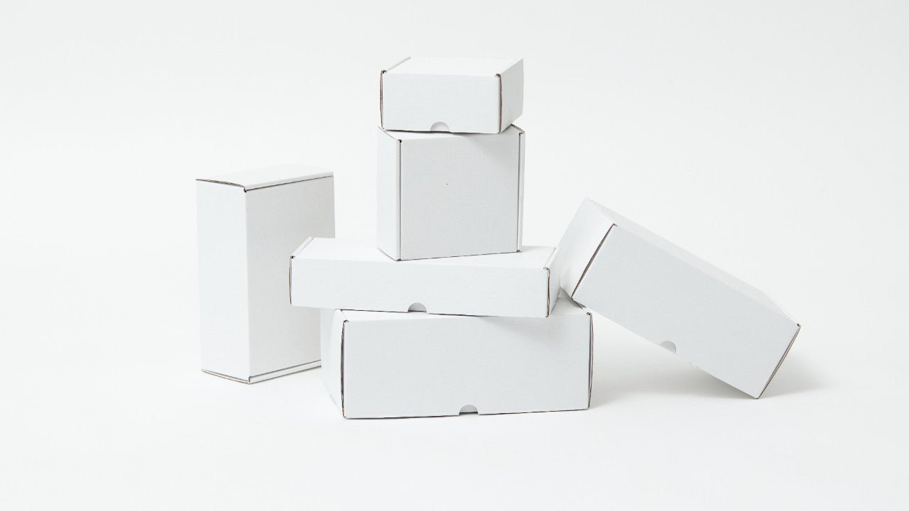 White Gift Boxes - PackQueen