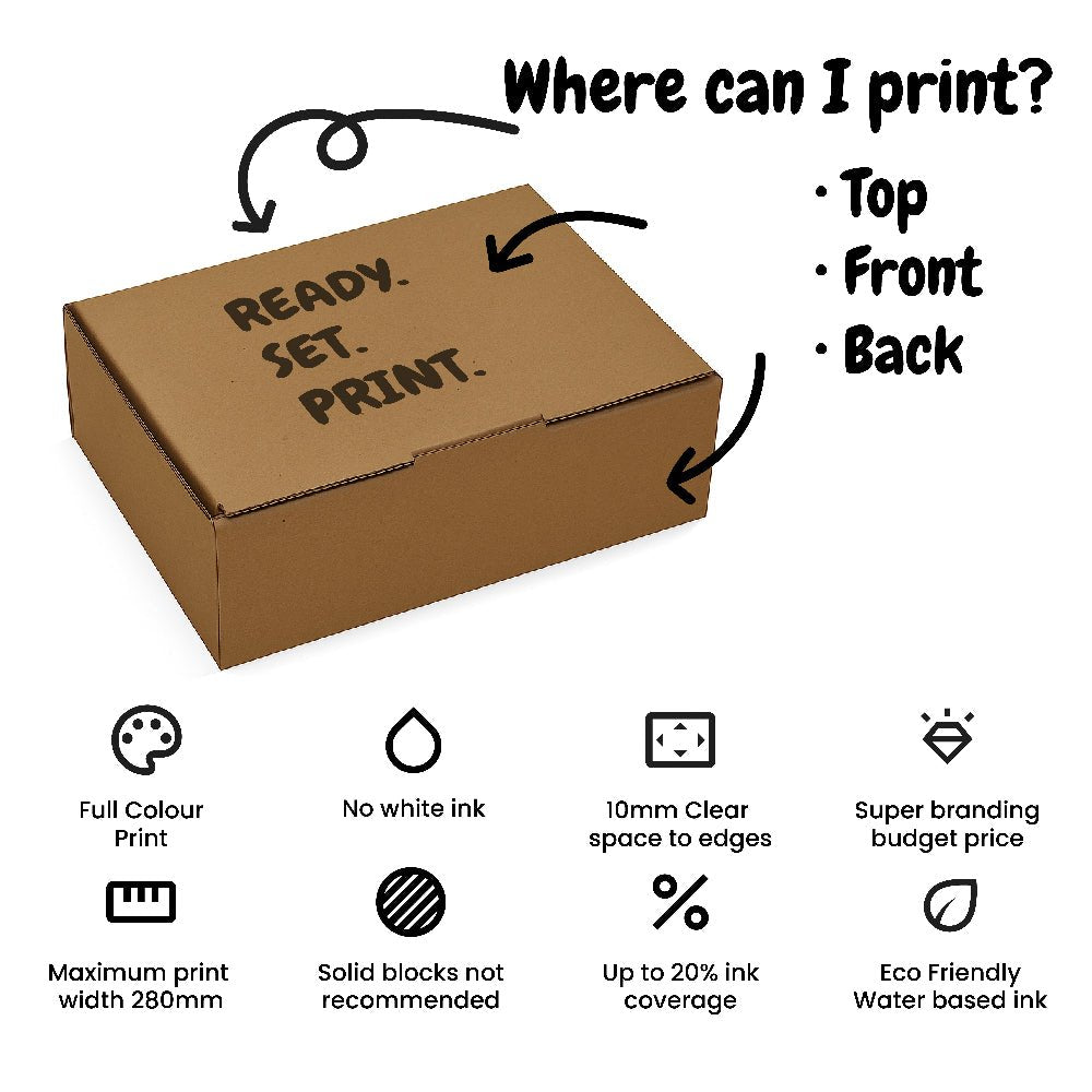 100% Recycled Budget Mailing Box - PackQueen