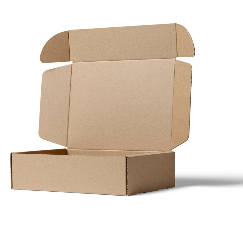 Lock in top mailer box, open