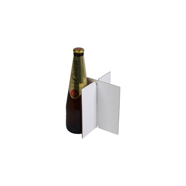 4 Beer Bottle Divider Insert for the 4 Beer Bottle Box (700-24682 or 700-24875) - Box Sold Separately - PackQueen