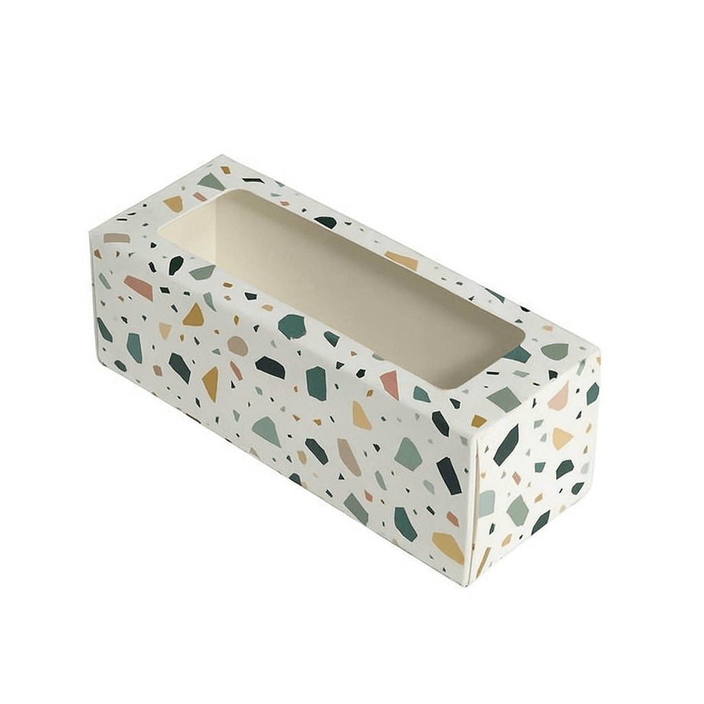 5 Macaroon Pack - Gloss White Paperboard (285gsm) - PackQueen