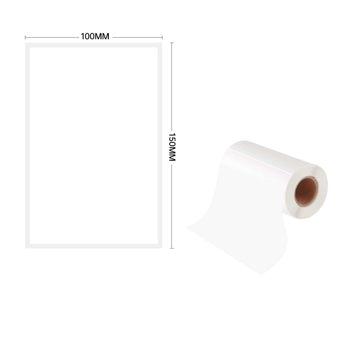 64 Rolls - Thermal Shipping Label 100mm x 150mm (85 labels per roll with 25mm core) - PackQueen