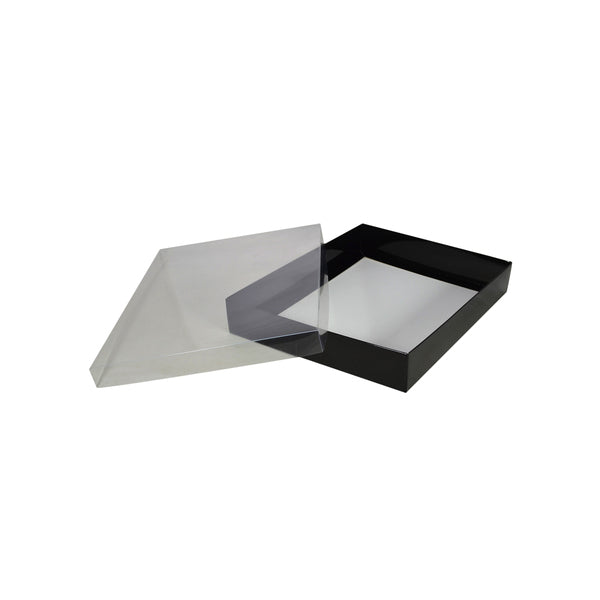 Slim Line A5 Gift Box with Clear Lid - Paperboard (285gsm) (Base and Clear Lid)