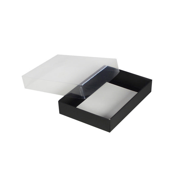 Slim Line C6 Gift Box with Clear Lid - Paperboard (285gsm) (Base & Clear Lid)