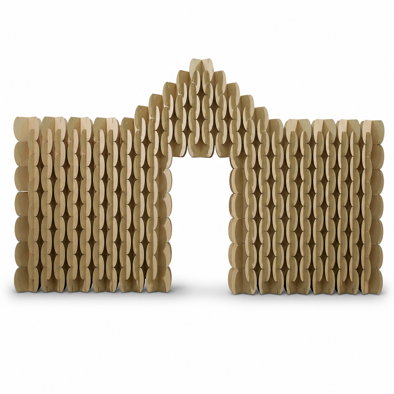 SAMPLE - PackQueen Wall Modular System 32666 - Kraft Brown