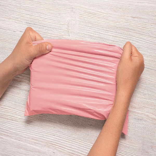Poly Mailer Satchels Pink - Super Strong - Assorted Sizes