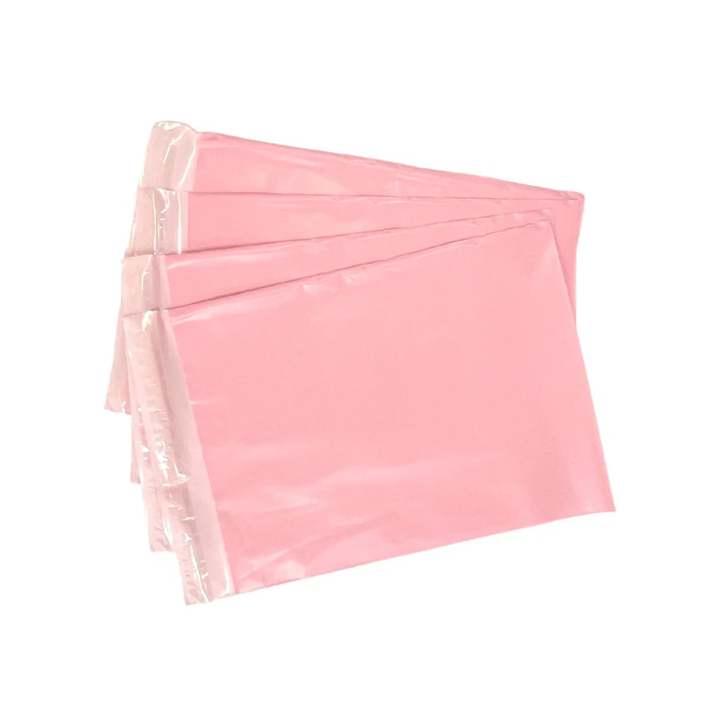Poly Mailer Satchels Pink - Super Strong - Assorted Sizes