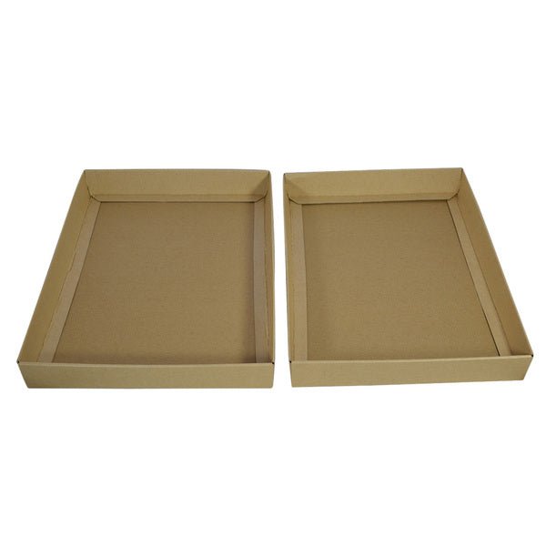 A3 Two Piece Cardboard Gift Box - 50mm High - PackQueen