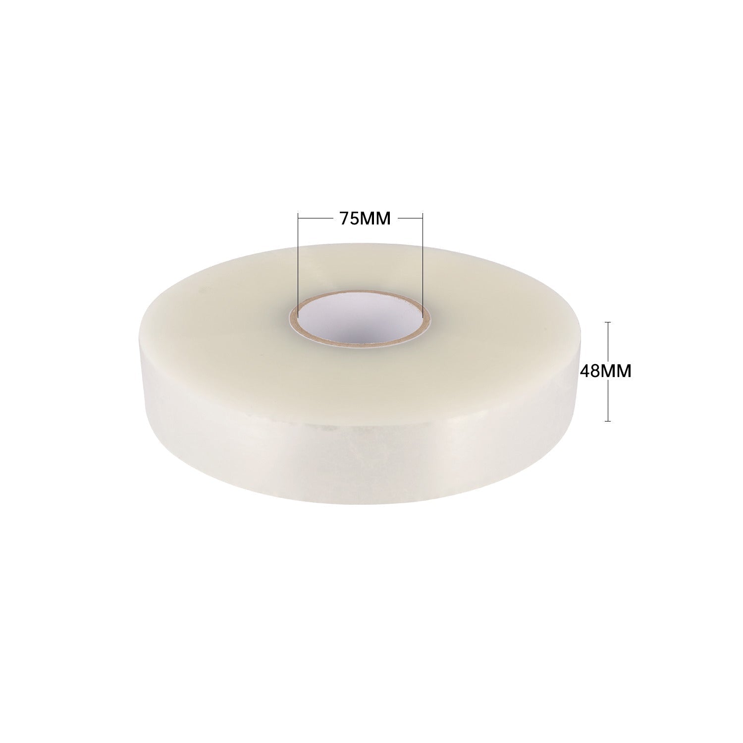 Acrylic Packaging Tape Machine Roll 48mm x 1000m 50um (6 rolls per carton) - PackQueen