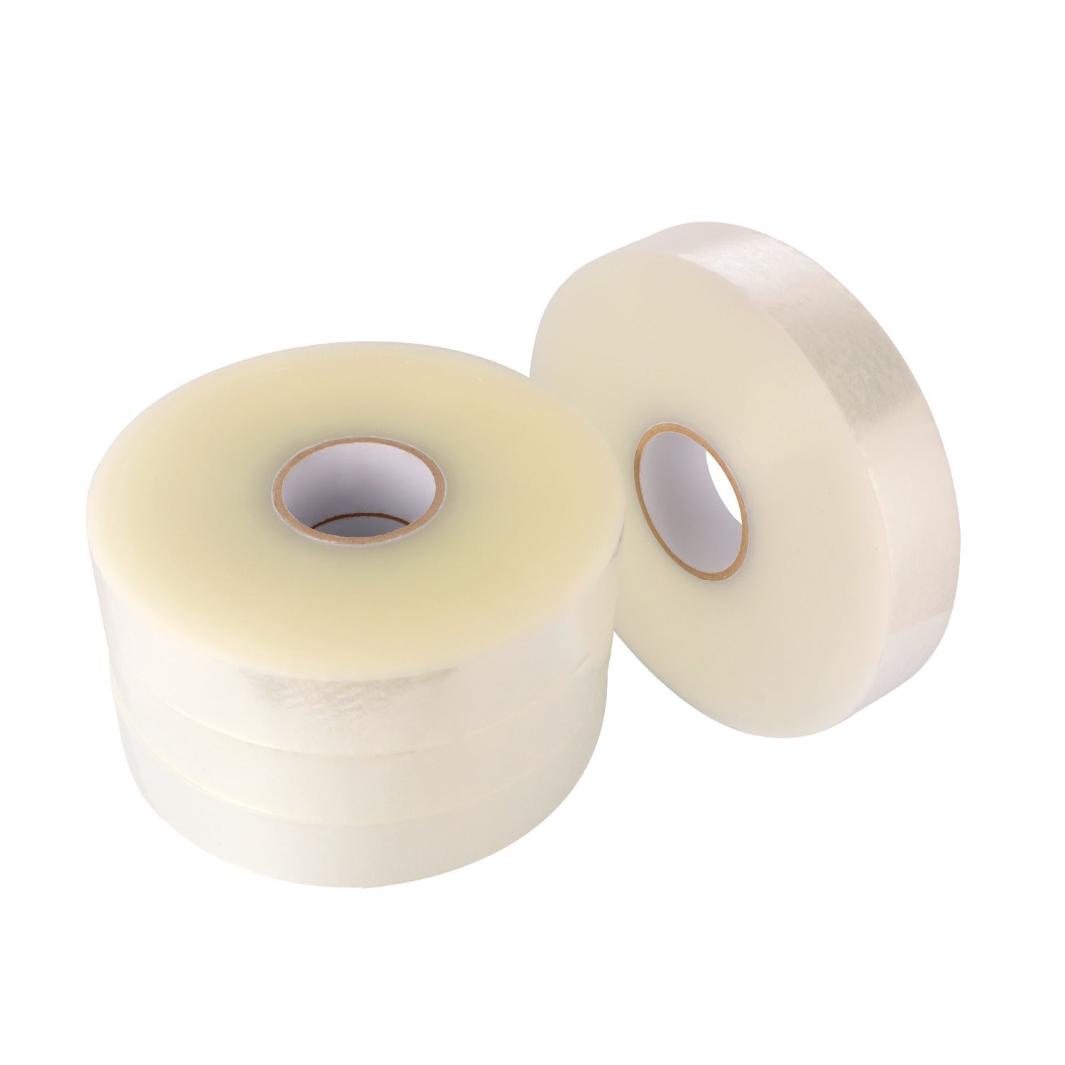 Acrylic Packaging Tape Machine Roll 48mm x 1000m 50um (6 rolls per carton) - PackQueen