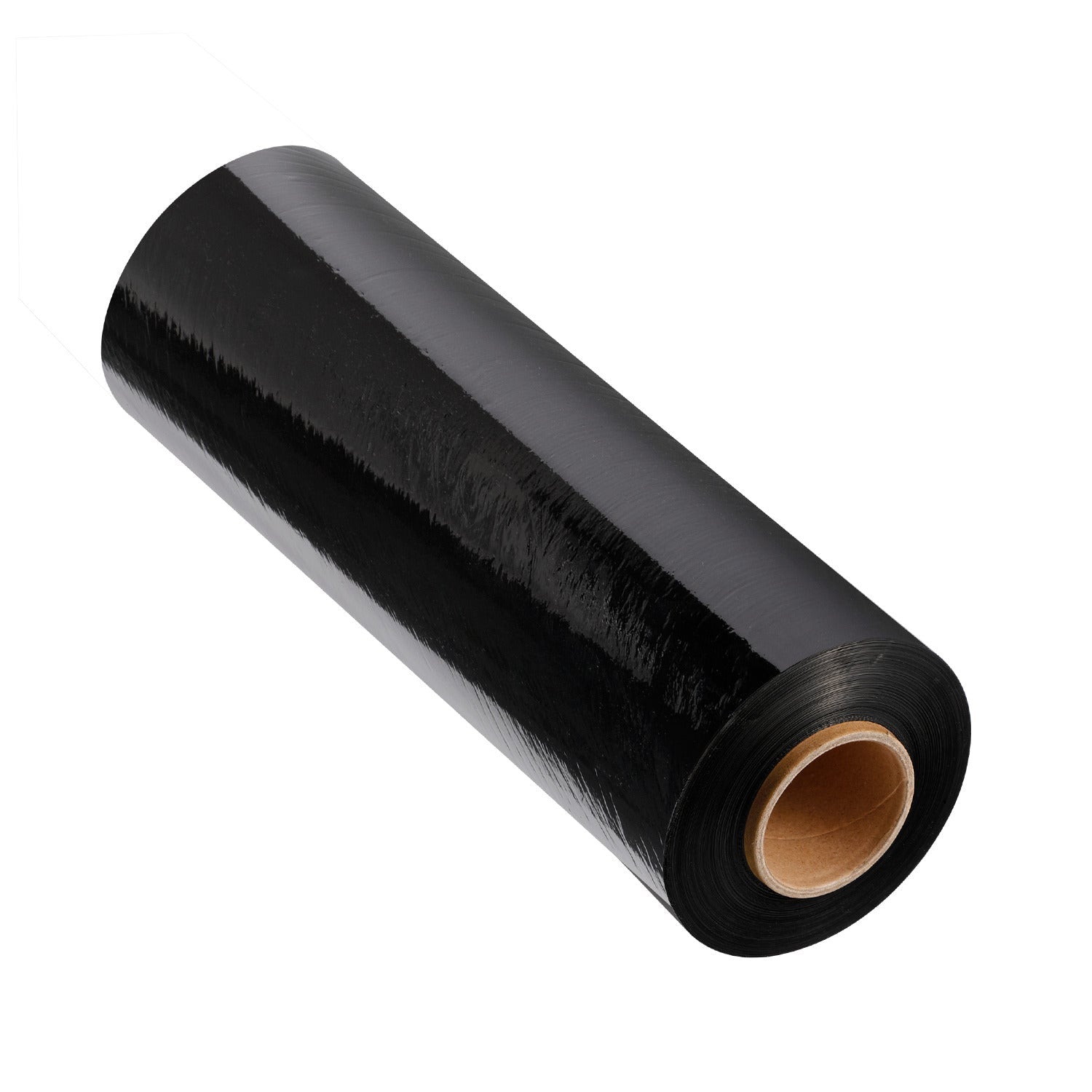 Black Stretch Film 500mm 25UM CAST 4.7KG - 4 Pack - PackQueen