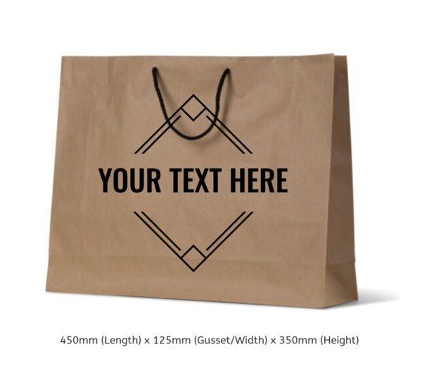 Full Colour Kraft Gift Bag