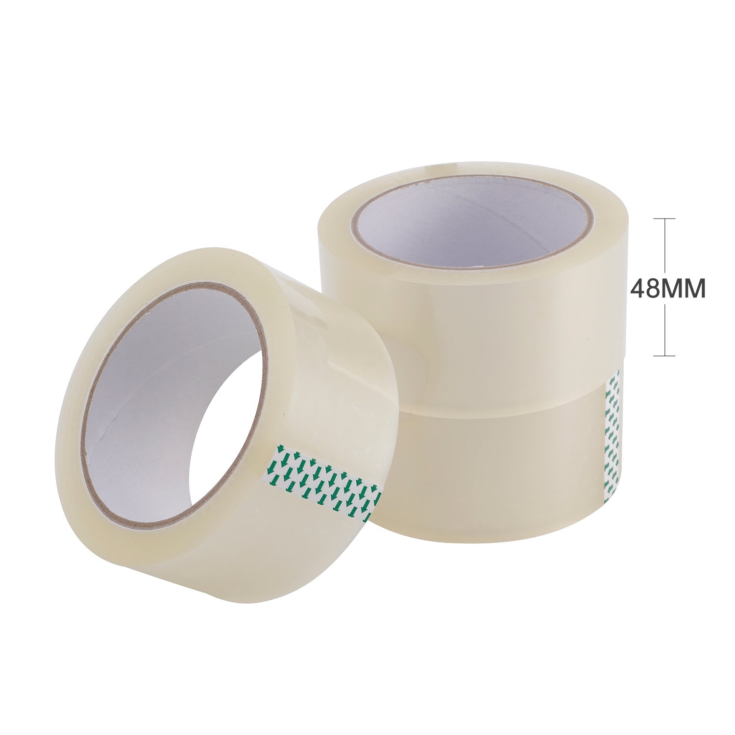 Clear Packaging Tape 48mm x 75m (36 rolls per carton) - PackQueen