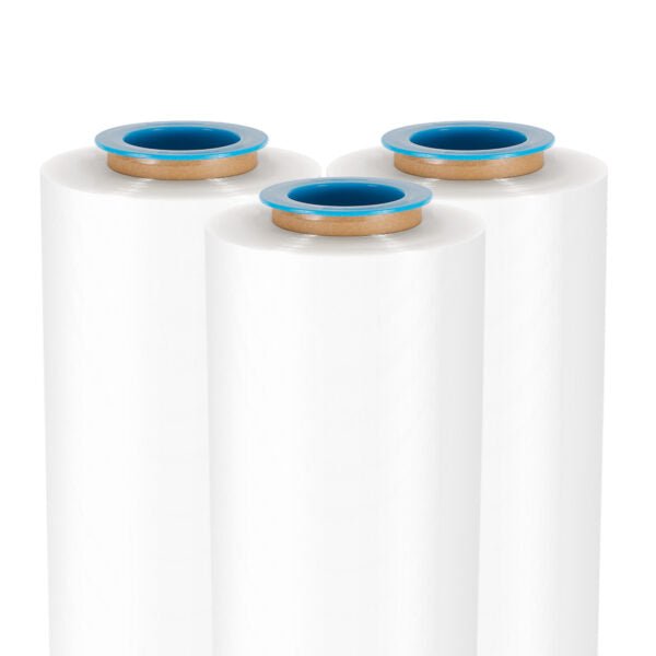 Clear  Stretch Film 500mm 25UM UV RESISTANT - 4 Pack - PackQueen