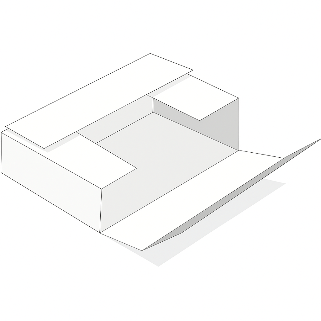 Corner Cut Folder 29558 - PackQueen