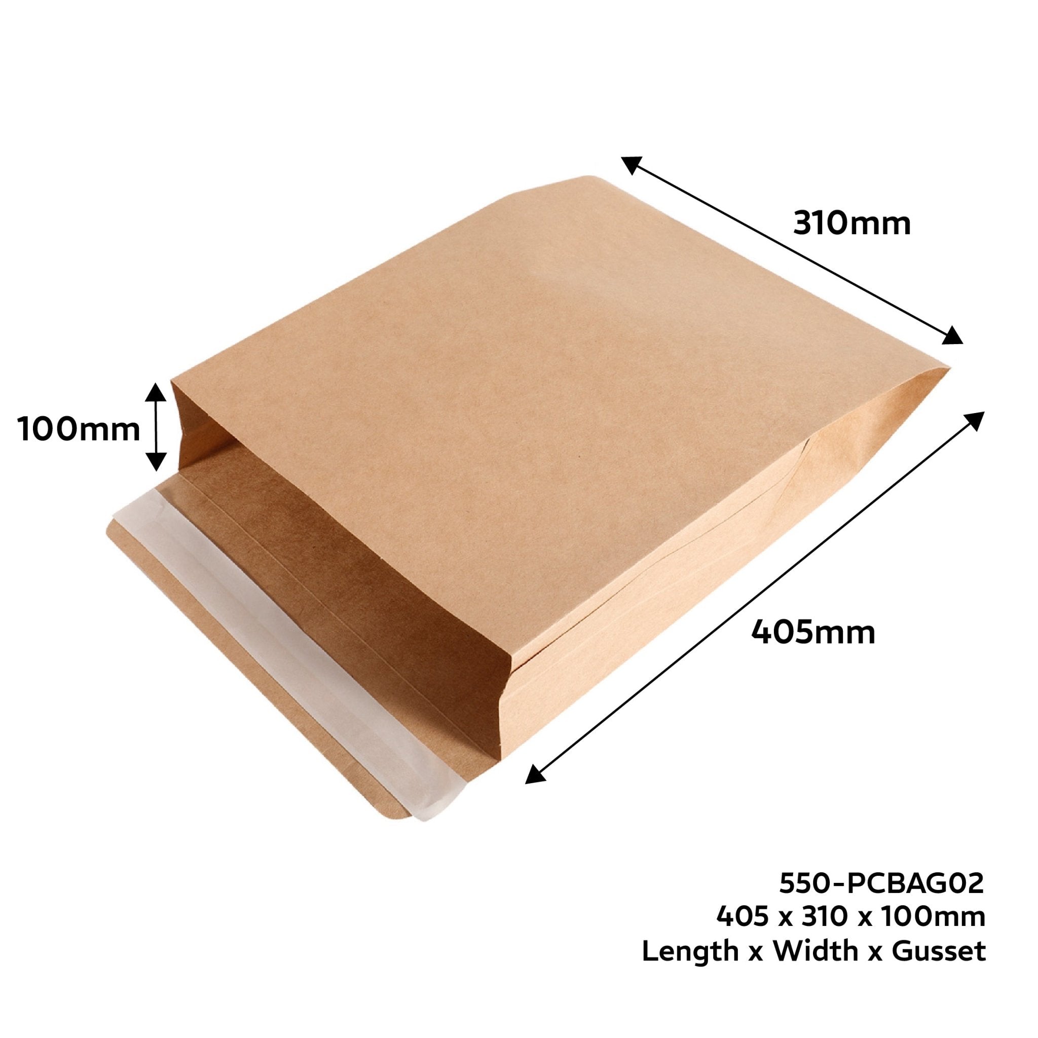 Courier Tough Shipping Paper Mailer Bags - 100% Recyclable (160gsm) - PackQueen