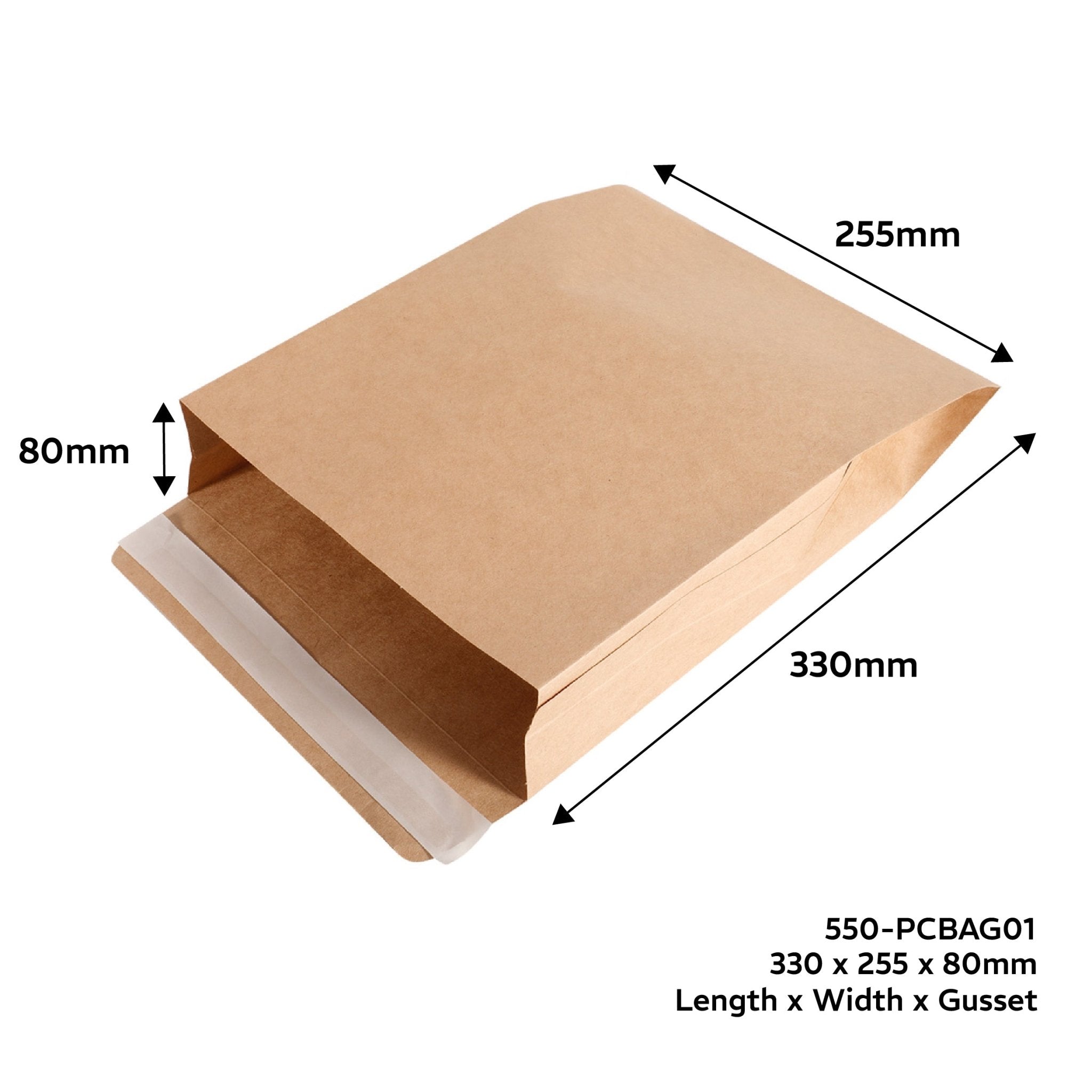 Courier Tough Shipping Paper Mailer Bags - 100% Recyclable (160gsm) - PackQueen